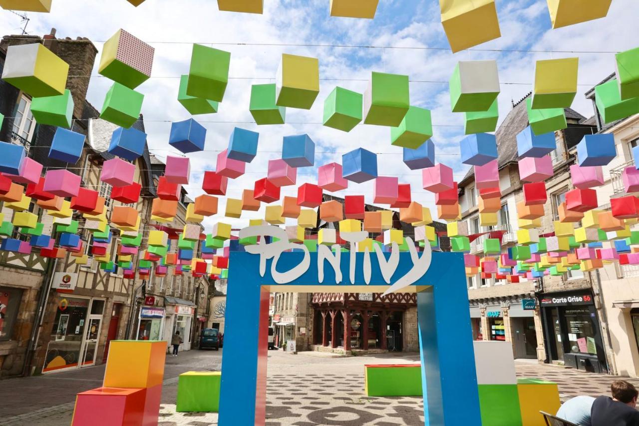 Le Duplex Du Chateau Centre Ville Calme Pontivy Εξωτερικό φωτογραφία